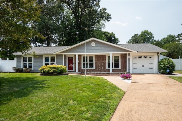 2617 Killey Ct, Virginia Beach, VA 23453 - ranch-style home featuring a garage and driveway