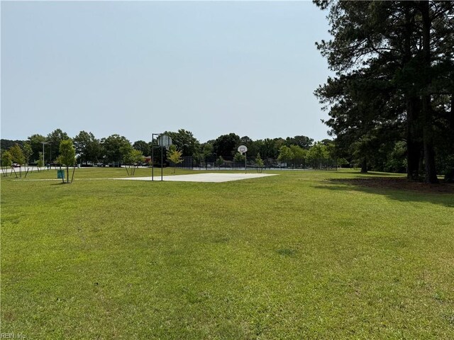 2617 Killey Ct, Virginia Beach, VA 23453 - view of community with community basketball court and a yard