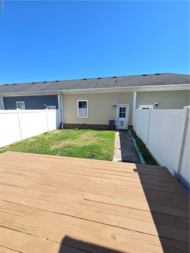 613 Mill Creek Pkwy, Chesapeake, VA 23323 - view of wooden terrace