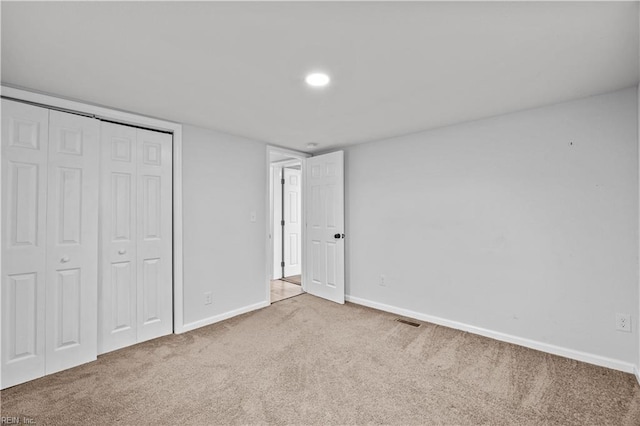 1305 Canary Dr, Virginia Beach, VA 23453 - unfurnished bedroom with carpet, baseboards, and a closet