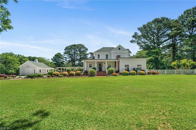 3321 Tyre Neck Rd, Chesapeake, VA 23321 - view of front of home with a porch
