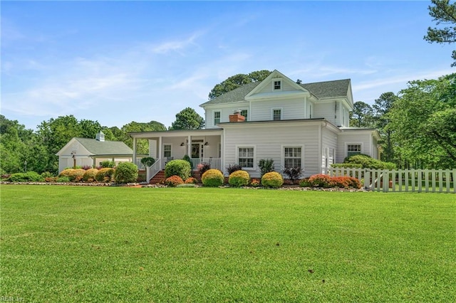 3321 Tyre Neck Rd, Chesapeake, VA 23321 - rear view of house featuring covered porch