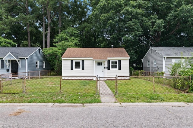 436 Smiley Rd, Hampton, VA 23663 - bungalow-style house featuring a gate