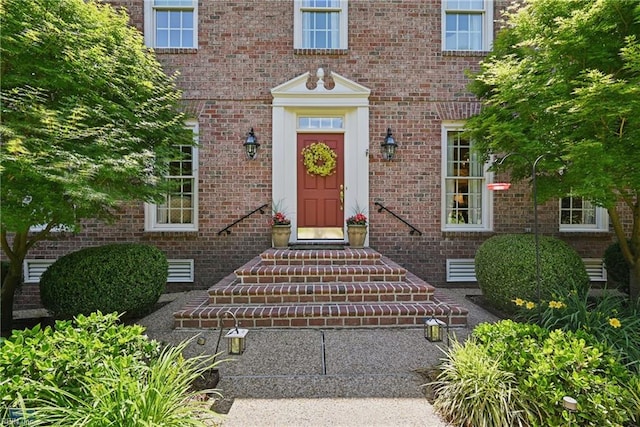 2001 Moses Harper, Williamsburg, VA 23185 - view of exterior entry featuring brick siding