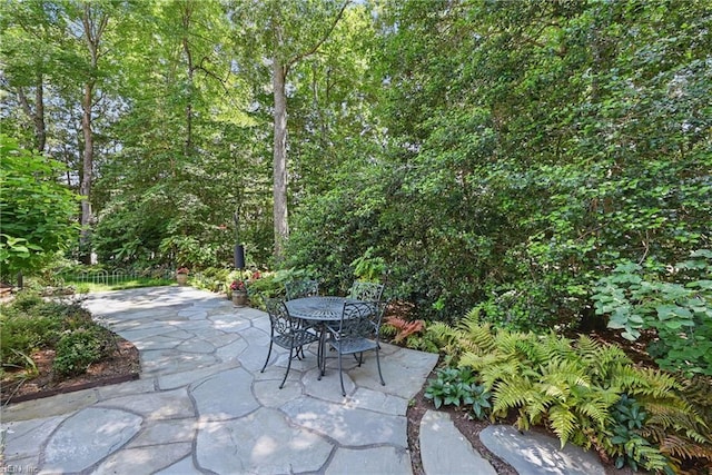 2001 Moses Harper, Williamsburg, VA 23185 - view of patio / terrace with outdoor dining area