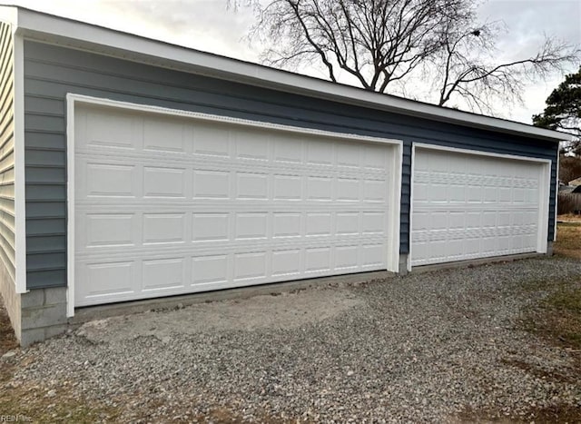 412 Joseph Topping Dr, Poquoson, VA 23662 - garage with driveway