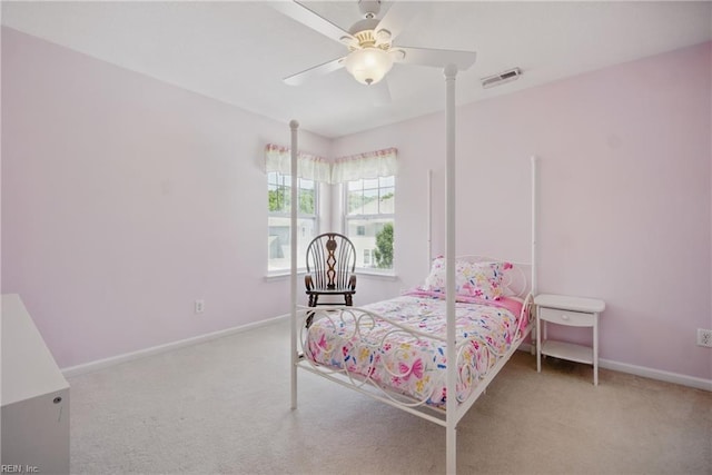 2209 Beeblossom Ln, Chesapeake, VA 23323 - bedroom featuring carpet floors, baseboards, and ceiling fan