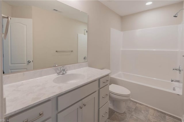 2807 Eustis Ave, Chesapeake, VA 23325 - full bath featuring vanity, toilet, and shower / bathtub combination