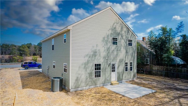 2807 Eustis Ave, Chesapeake, VA 23325 - view of side of property featuring central AC