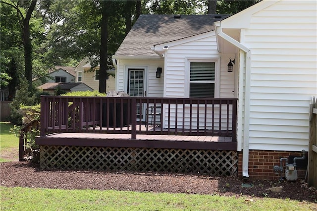 1314 Hunningdon Woods Blvd, Chesapeake, VA 23320 - view of deck
