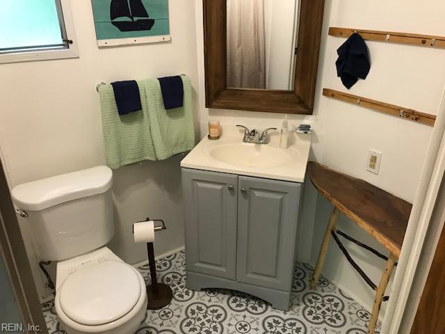 9917 Friendship Rd, North, VA 23128 - bathroom with vanity and toilet