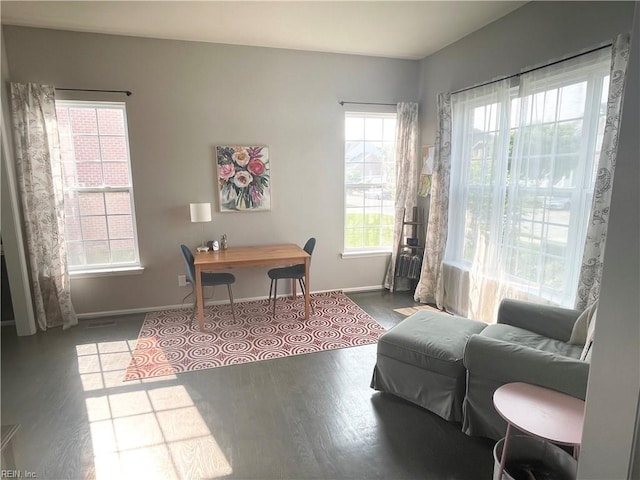 131 Hawks Nest Ln, Suffolk, VA 23435 - office space featuring baseboards and wood finished floors