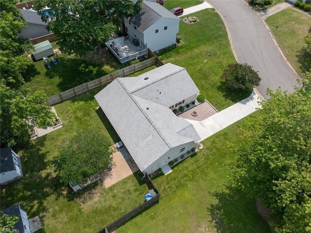 191 Compton Pl, Newport News, VA 23606 - aerial view of property and surrounding area