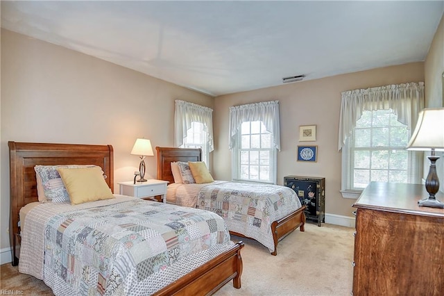 1204 Merrifield Lndg, Virginia Beach, VA 23464 - bedroom with light carpet and baseboards