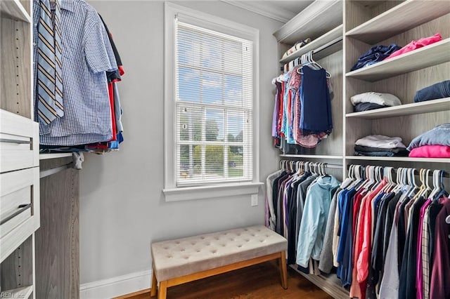 200 Congress Ave, Hampton, VA 23669 - spacious closet featuring wood finished floors