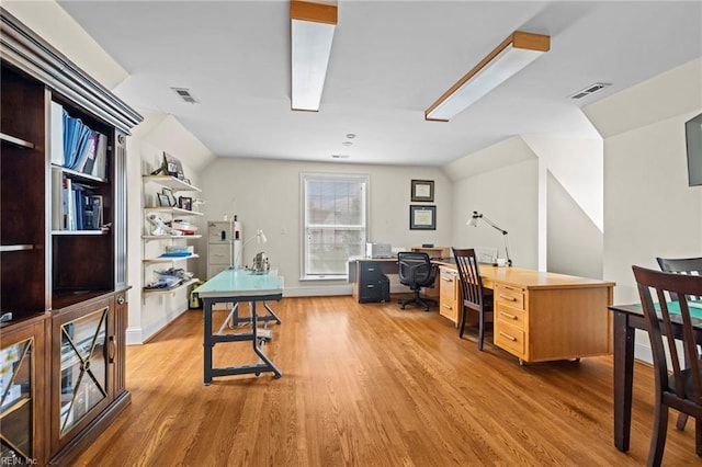 200 Congress Ave, Hampton, VA 23669 - office with wood finished floors and lofted ceiling