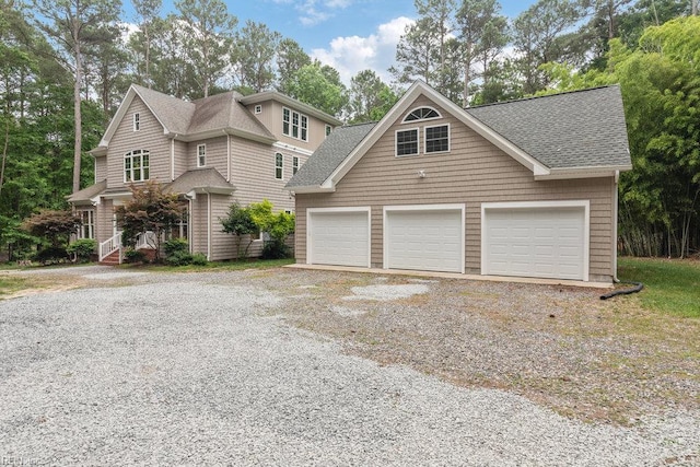 4437 Cherokee Dr, Suffolk, VA 23434 - view of front facade featuring roof with shingles