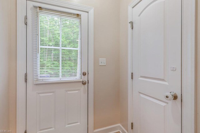 4437 Cherokee Dr, Suffolk, VA 23434 - doorway to outside featuring healthy amount of natural light and baseboards