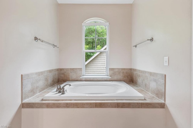 4437 Cherokee Dr, Suffolk, VA 23434 - bathroom featuring a garden tub