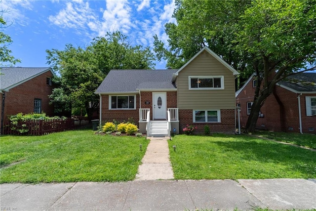 143 Robinson Rd, Hampton, VA 23661 - tri-level home with brick siding