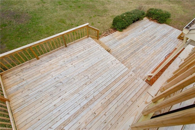 2543 Bridge Rd, Suffolk, VA 23435 - wooden terrace with a yard