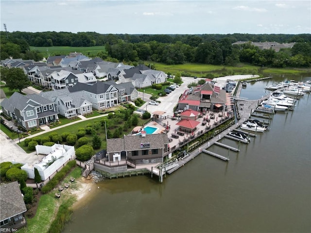 100 Creek Ln, Suffolk, VA 23435 - drone / aerial view of a nearby body of water