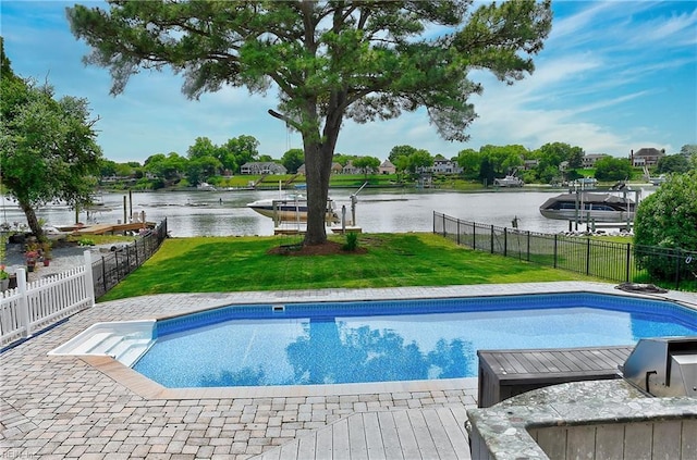 2637 Broad Bay Rd, Virginia Beach, VA 23451 - view of pool with a water view