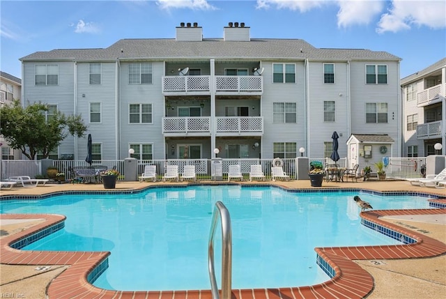 612 Shoreham Ct Unit 202, Virginia Beach, VA 23451 - community pool featuring a patio area