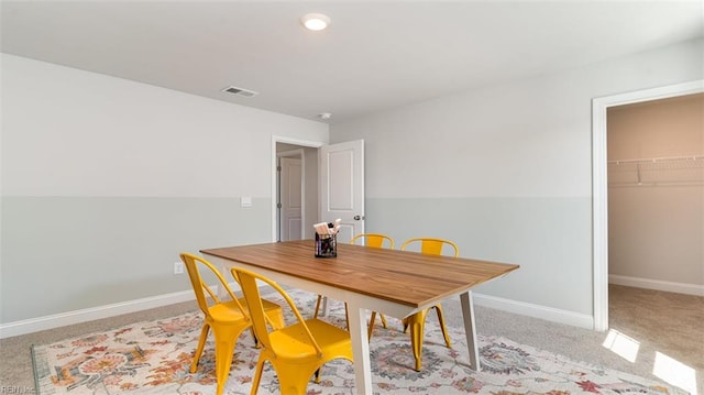 1228 Kidbrooke St, Chesapeake, VA 23322 - dining area with baseboards and carpet