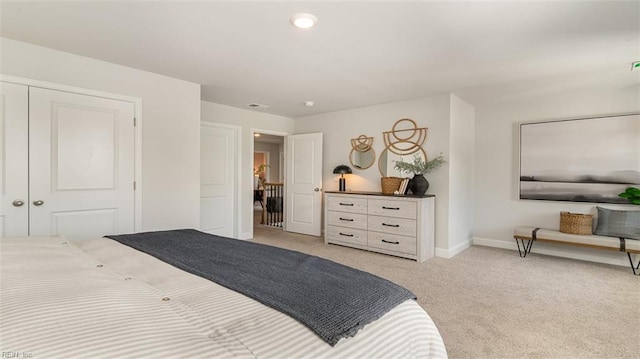 1228 Kidbrooke St, Chesapeake, VA 23322 - bedroom with light carpet and baseboards