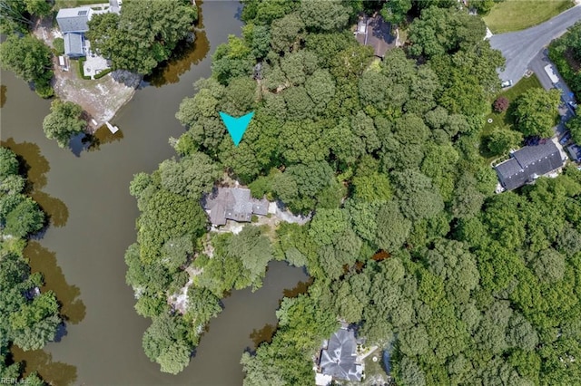 9 Hill Way, Carrollton, VA 23314 - aerial view of property and surrounding area with a nearby body of water