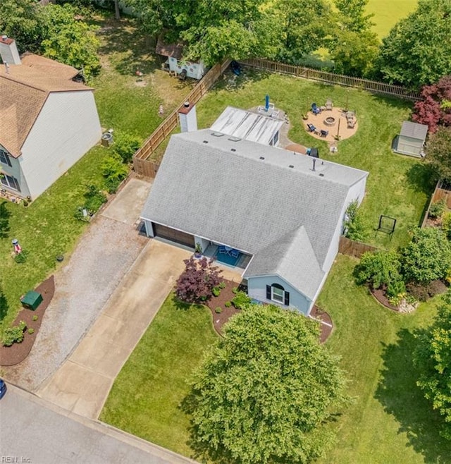 2012 Damascus Ct, Virginia Beach, VA 23453 - view from above of property