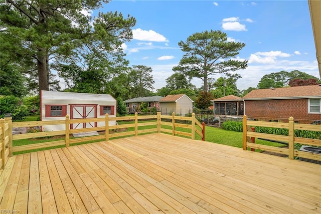 3435 Macdonald Rd, Virginia Beach, VA 23464 - view of wooden terrace