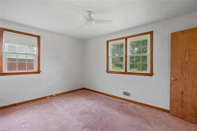 3435 Macdonald Rd, Virginia Beach, VA 23464 - unfurnished room featuring carpet flooring, ceiling fan, and baseboards