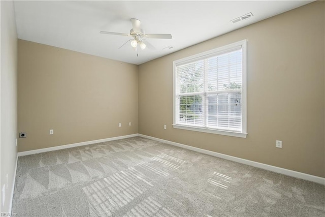460 Blue Beech Way Unit 963, Chesapeake, VA 23320 - carpeted empty room featuring ceiling fan and baseboards