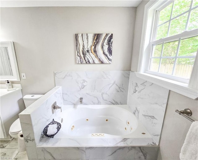 865 Kings Arms Dr, Virginia Beach, VA 23452 - full bath featuring toilet, a tub with jets, and vanity