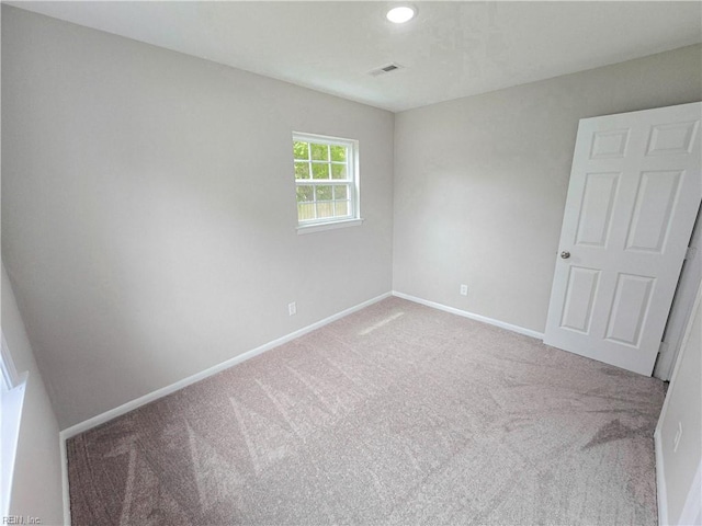 865 Kings Arms Dr, Virginia Beach, VA 23452 - carpeted spare room with baseboards and recessed lighting