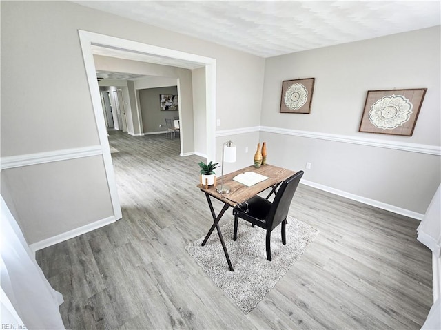 865 Kings Arms Dr, Virginia Beach, VA 23452 - office space featuring wood finished floors and baseboards