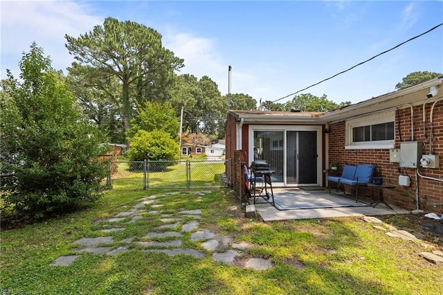 1208 Santeetlah Ave, Chesapeake, VA 23325 - view of yard with a patio area and a gate