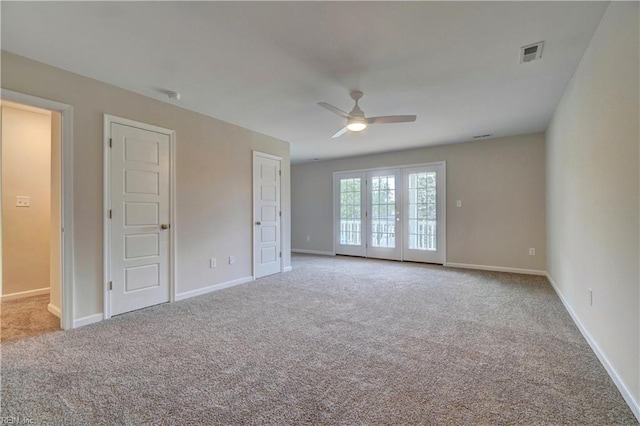 515 Buckroe Ave, Hampton, VA 23664 - carpeted empty room with ceiling fan and baseboards