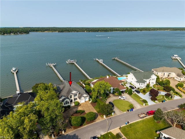 2365 Haversham Close Close, Virginia Beach, VA 23454 - aerial view of property's location featuring a nearby body of water