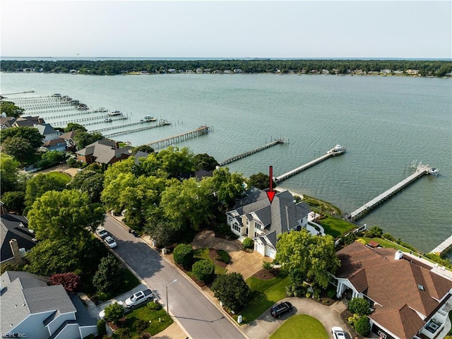 2365 Haversham Close Close, Virginia Beach, VA 23454 - bird's eye view of a nearby body of water