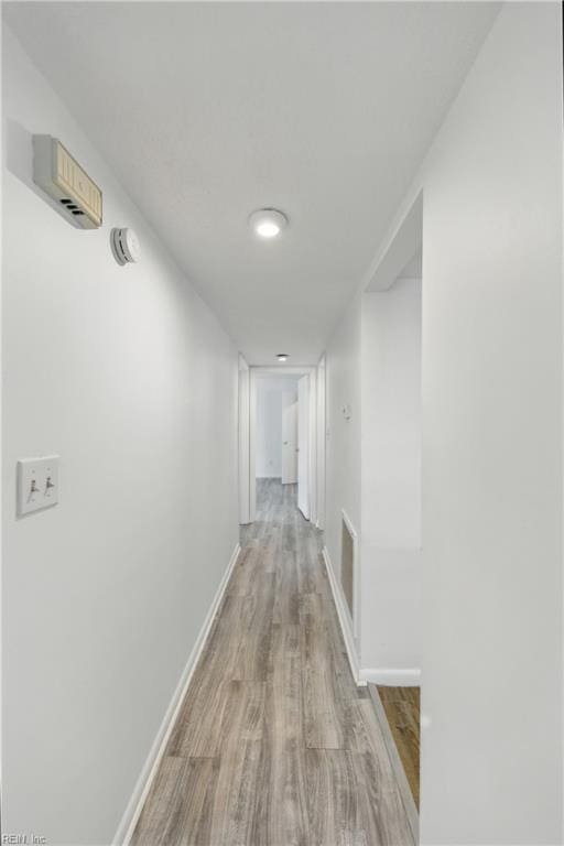 321 Bantry Cross Cross, Virginia Beach, VA 23452 - hallway with light wood finished floors and baseboards