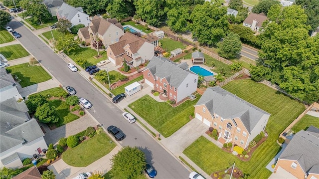 2129 Bierce Dr, Virginia Beach, VA 23454 - aerial view of residential area with a pool area