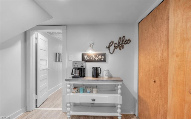 5312 Studeley Ave, Norfolk, VA 23508 - hall with wood finished floors and baseboards