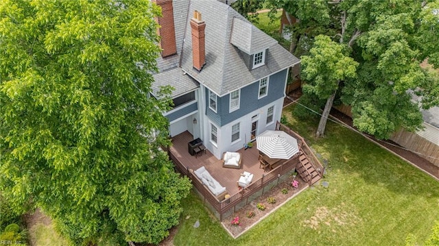 5312 Studeley Ave, Norfolk, VA 23508 - view from above of property