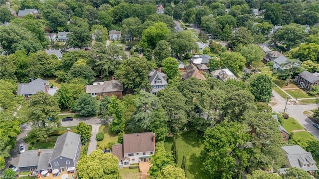 5312 Studeley Ave, Norfolk, VA 23508 - aerial view of property and surrounding area with nearby suburban area