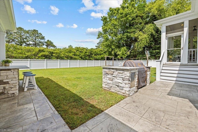 909 Los Colonis Dr, Virginia Beach, VA 23456 - view of yard featuring a patio area and a sunroom