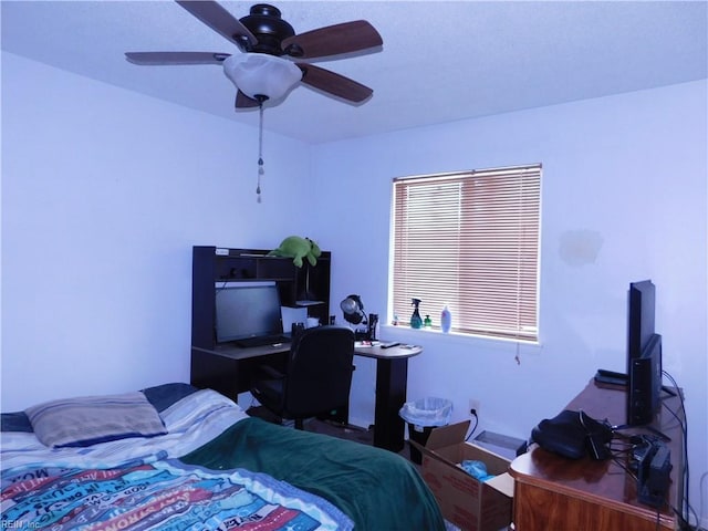 4193 Thistle Cir, Virginia Beach, VA 23462 - bedroom featuring a desk and a ceiling fan