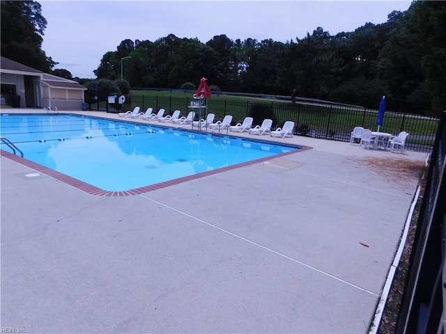 4193 Thistle Cir, Virginia Beach, VA 23462 - community pool featuring a patio